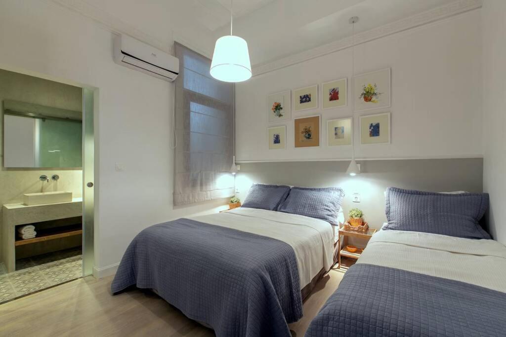 Athens Center Modern Apt In Art Nouveau Building Buitenkant foto